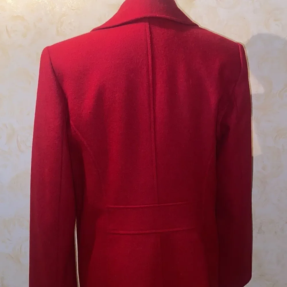 Express Wool Ruby Pea Coat! - Picture 5 of 16